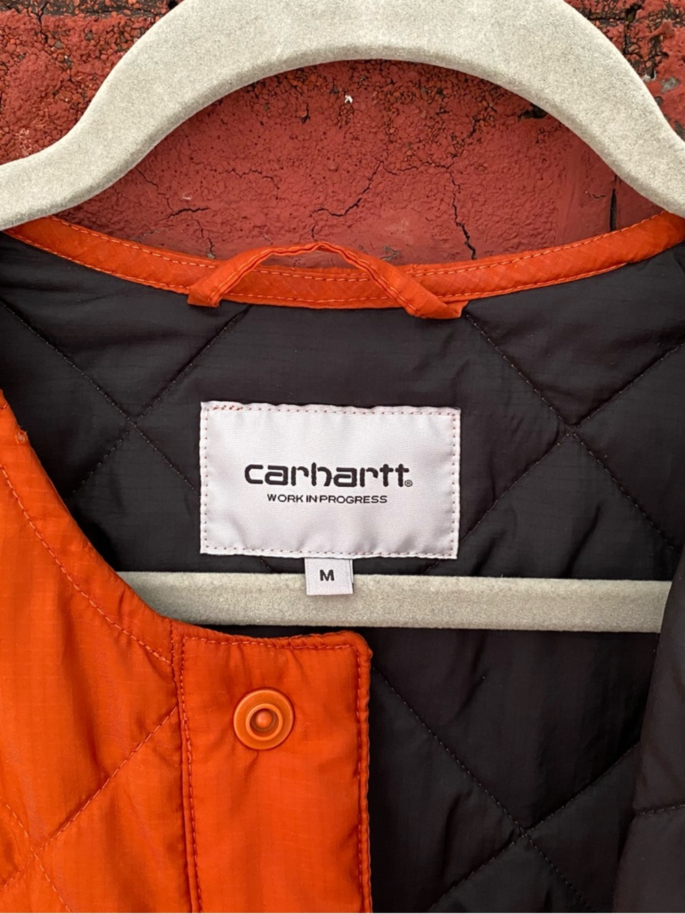Carhartt WIP Quilted Snap-Front Barrow Liner Jacket - Picture 5 of 11